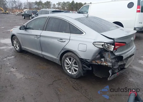 2017 Hyundai Sonata Se z USA, uszkodzony, nr VIN 5NPE24AF1HH574180